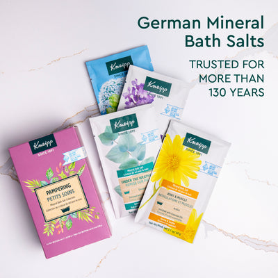 Kneipp Pampering Mineral Bath Salt Set, 4pc