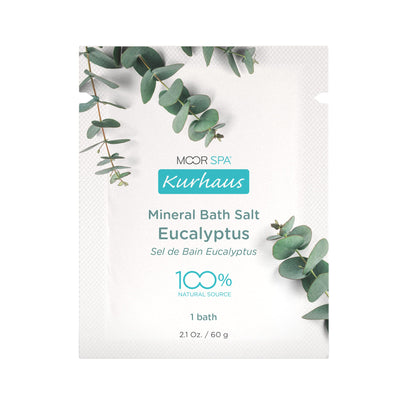 Kurhaus Mineral Bath Salt, Eucalyptus