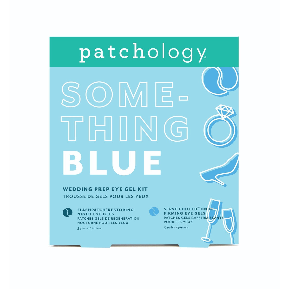 Patchology Something Blue Wedding Prep Eye Gel Kit