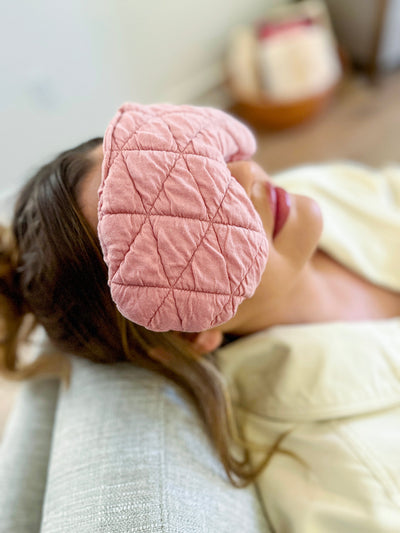 Spa Moments Quilted Eye Pillow