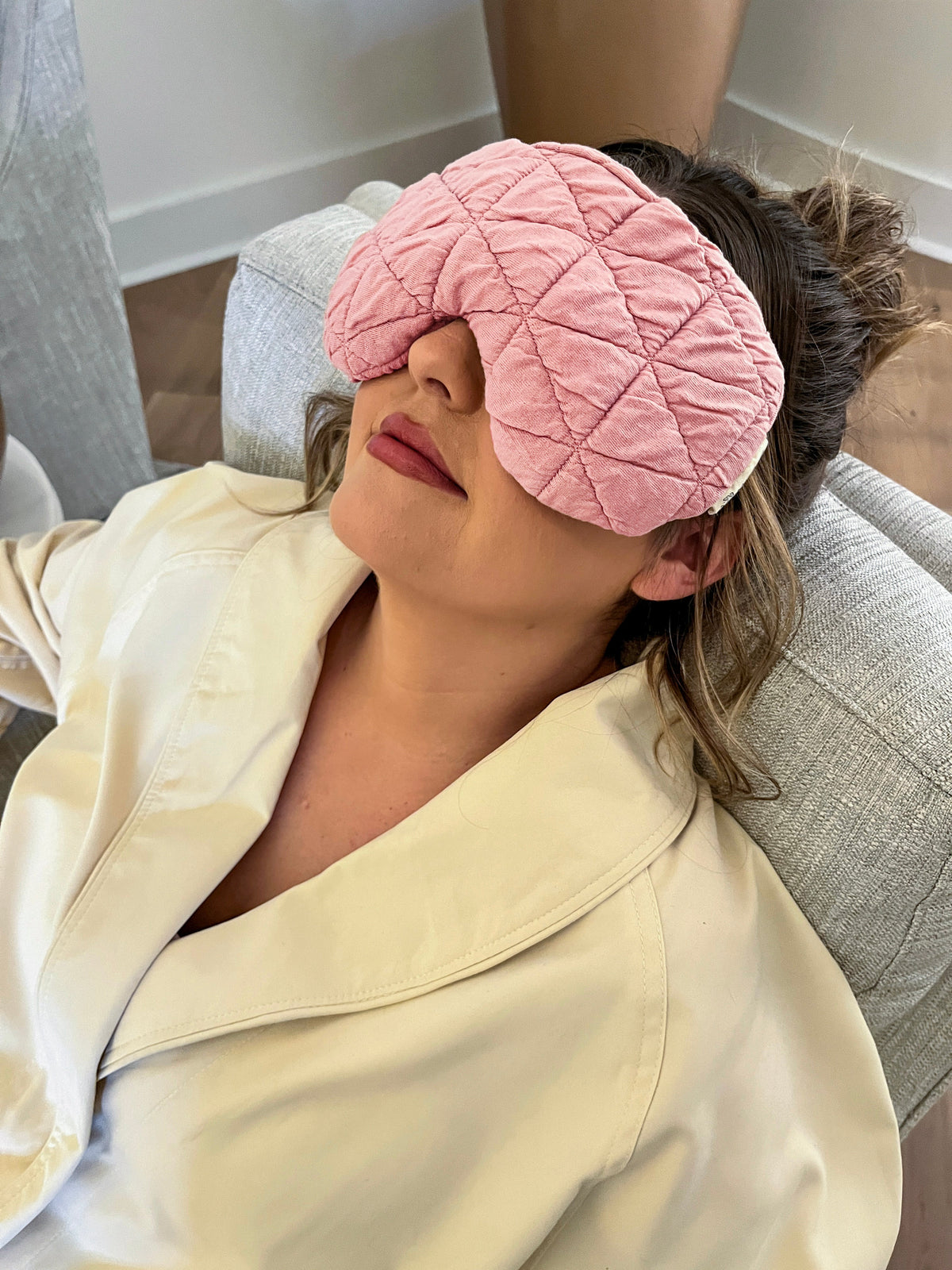 Spa Moments Quilted Eye Pillow