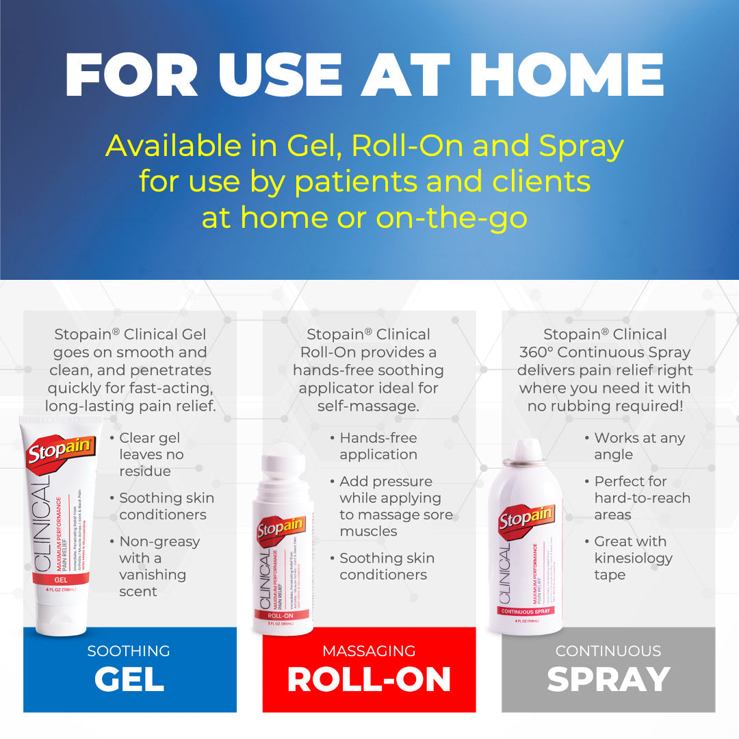 Stopain Clinical Continous Spray, 4 oz