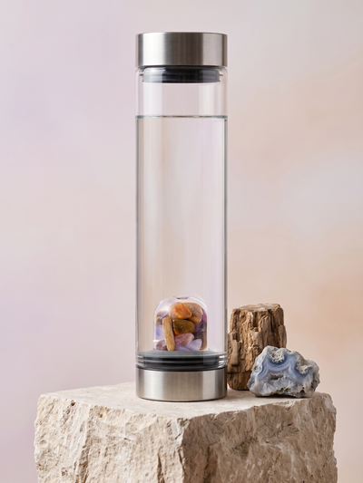VitaJuwel Sana Premium Crystal Water Carafe, FIVE ELEMENTS