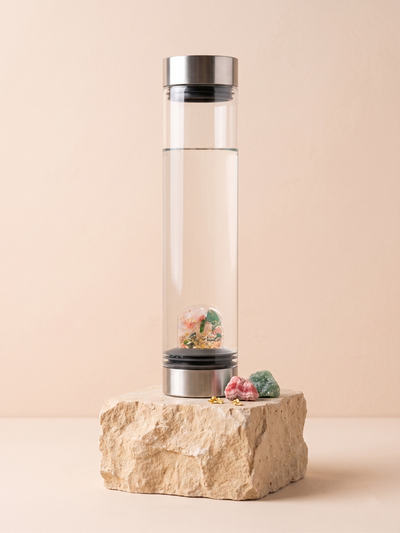 VitaJuwel Sana Premium Crystal Water Carafe, SHINE BRIGHT
