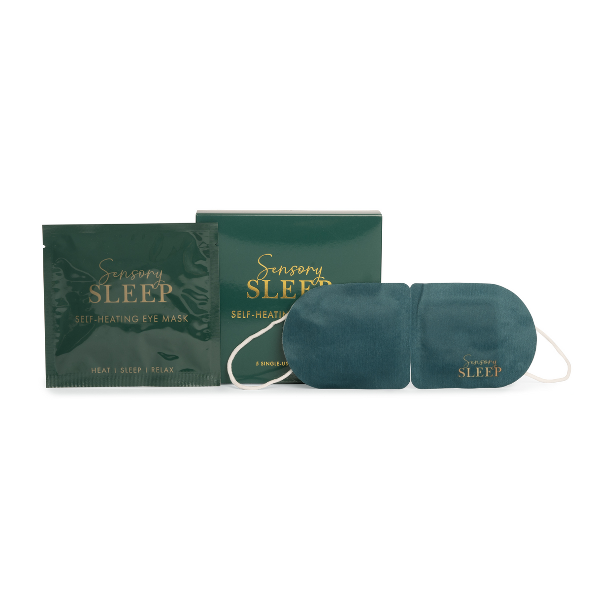 Sensory Sleep Self-Heating Eye Mask, 5 ct