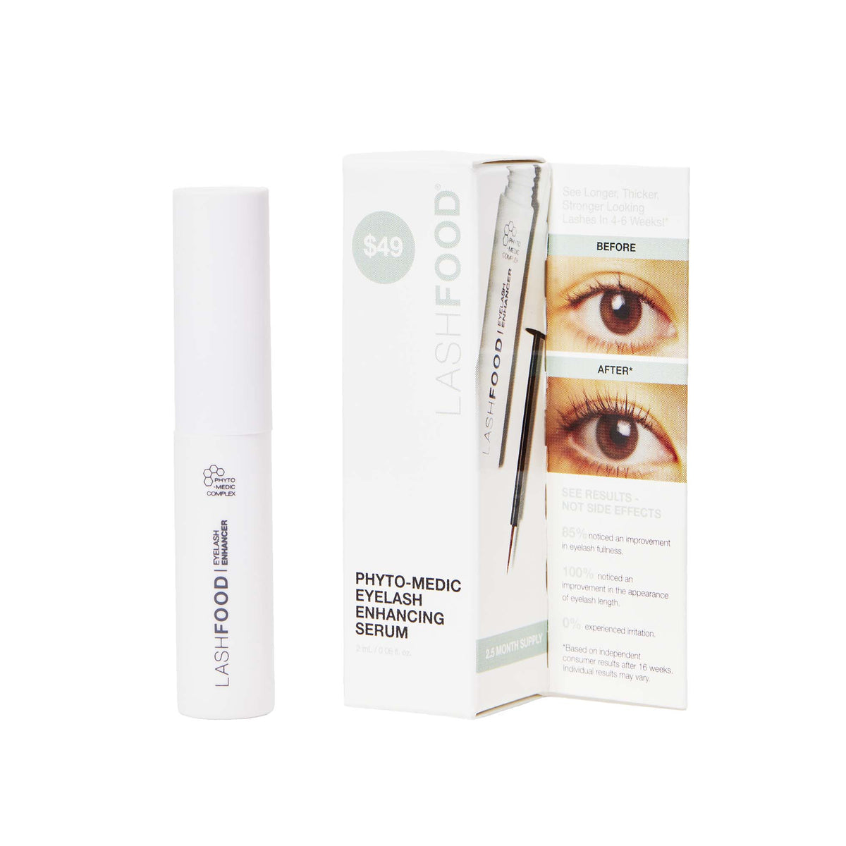 LASHFOOD Phyto-Medic Eyelash Enhancing Serum, 2 ml