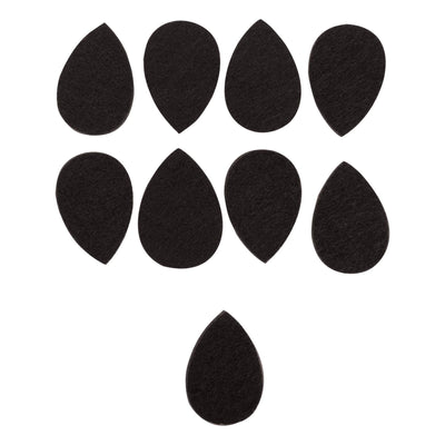 Serina & Company Teardrop Replacement Pads, Black