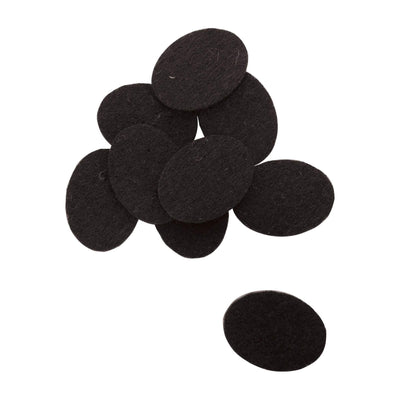 Serina & Company Oval Replacement Pads, Black