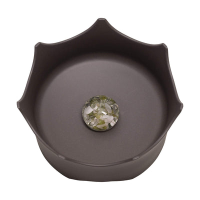 VitaJuwel CrownJuwel Pet Bowl, Slate Grey