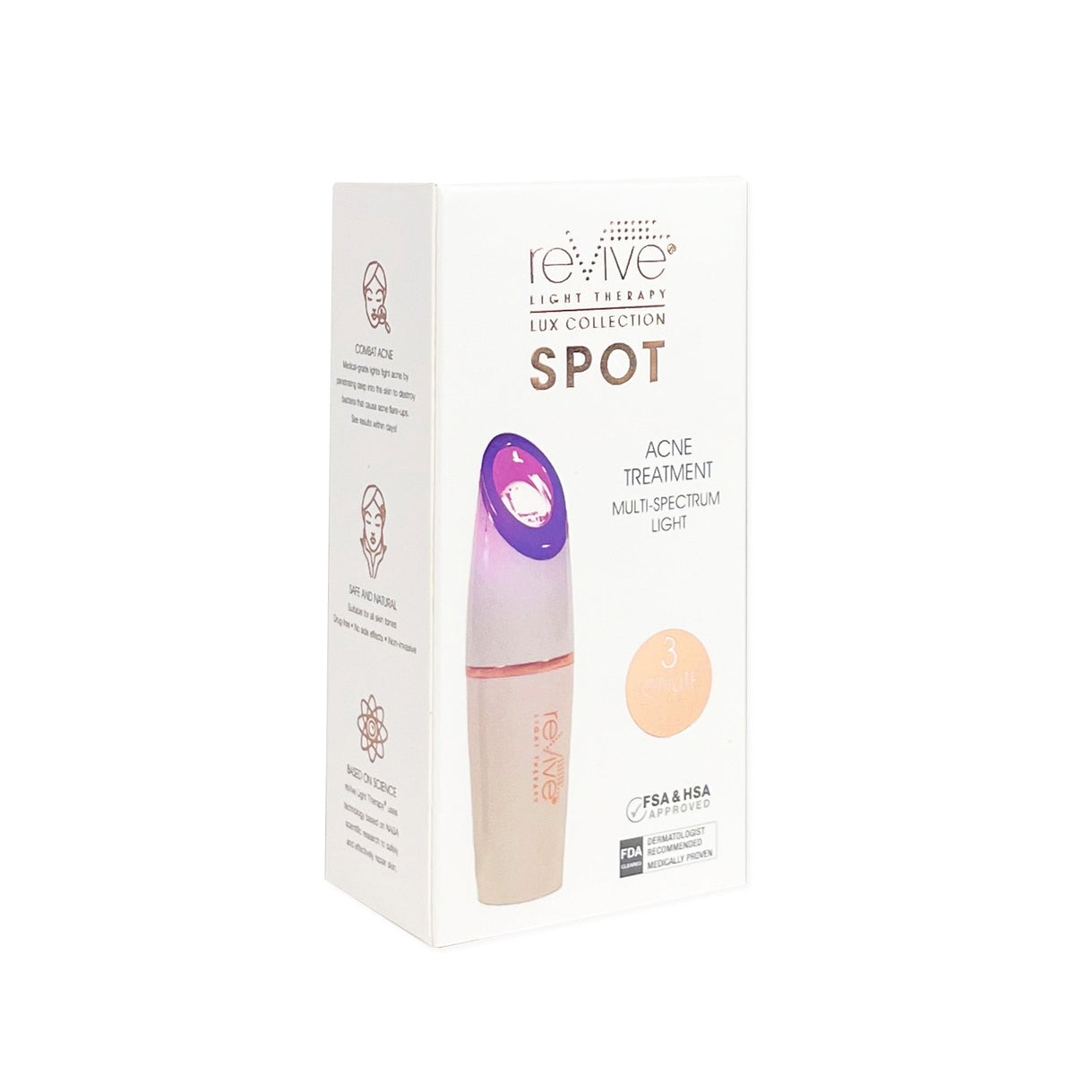 Lux Spot LED Acne Treatment by reVive Light Therapy