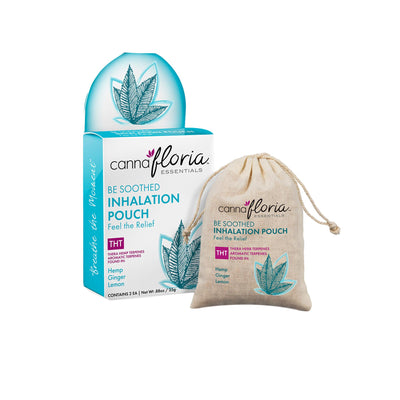 Cannafloria Inhalation Pouch, Be Soothed, 2 Pack