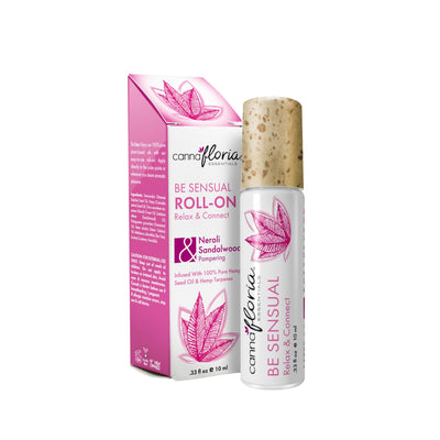 Cannafloria Aromatherapy Roll-On, Be Sensual