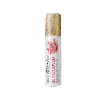 Cannafloria Aromatherapy Roll-On, Be Focused