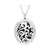 Jewelry Stainless Steel Whimsical Oval Pendant