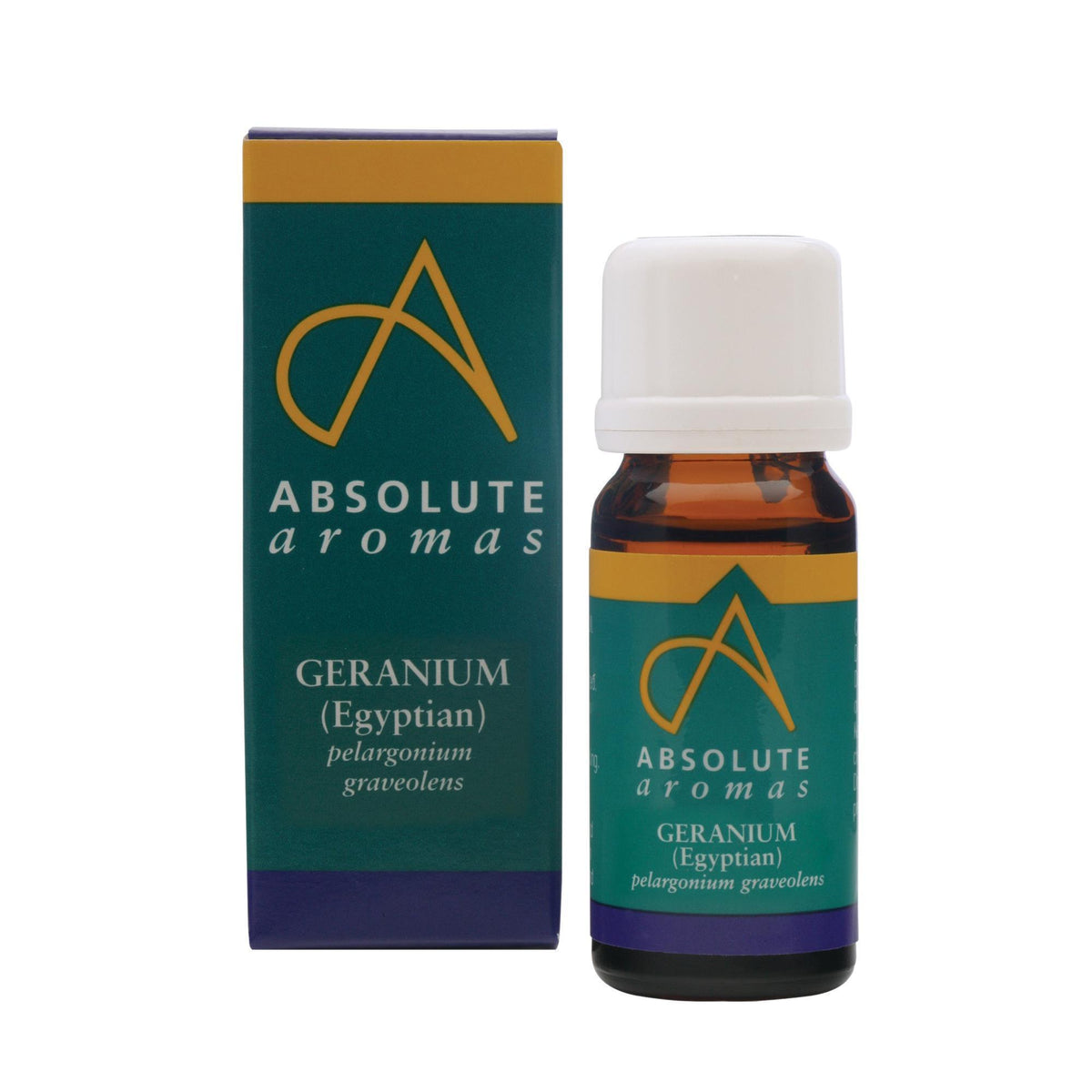Absolute Aromas Geranium (Egyptian) Essential Oil 0.33 Fl. Oz.